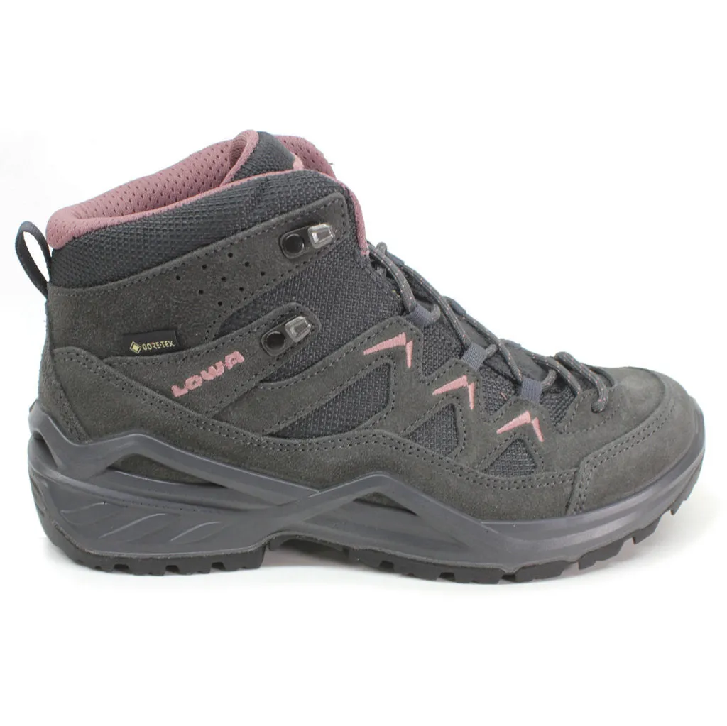 Lowa Sirkos Evo GTX Mid High Suede Textile Women's Waterproof Hiking Boots