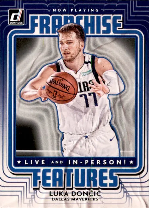 Luka Doncic, Franchise Features, 2020-21 Panini Donruss Basketball NBA