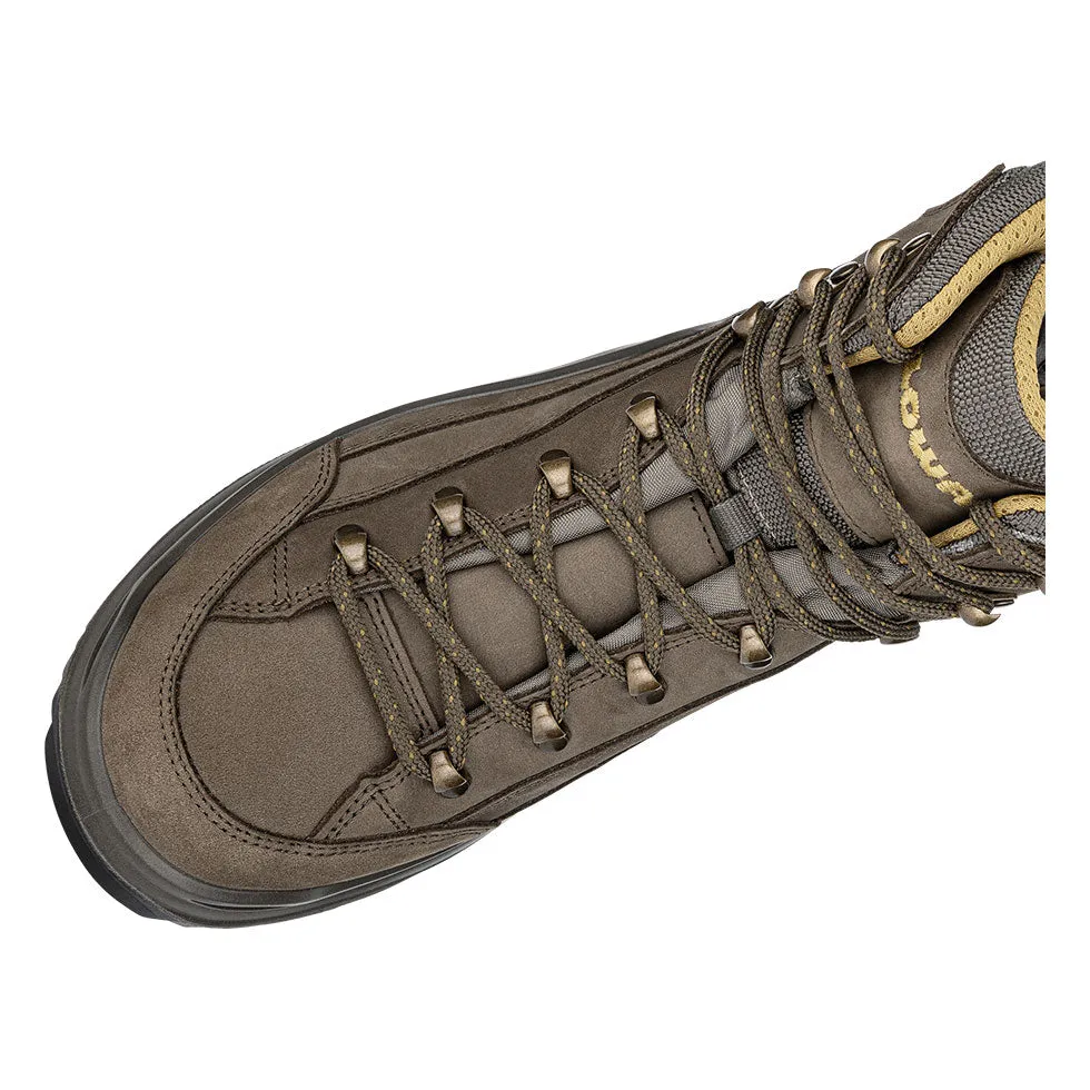 Men's Lowa Renegade GTX Mid Color: Olive/Mustard