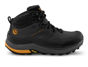 Men's Topo Athletic Trailventure 2 WP Waterproof Hiking Boot in Charcoal Orange