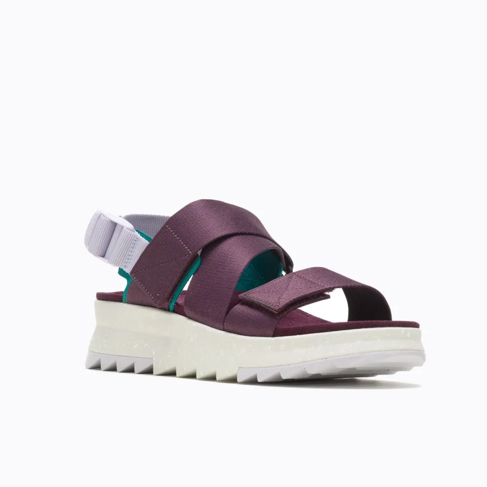 'Merrell' Women's Alpine Backstrap Sandal - Burgundy