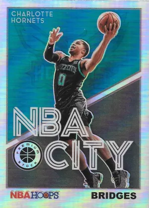 Miles Bridges, Silver Prizm NBA City, 2019-20 Panini Hoops Premium Stock Basketball NBA