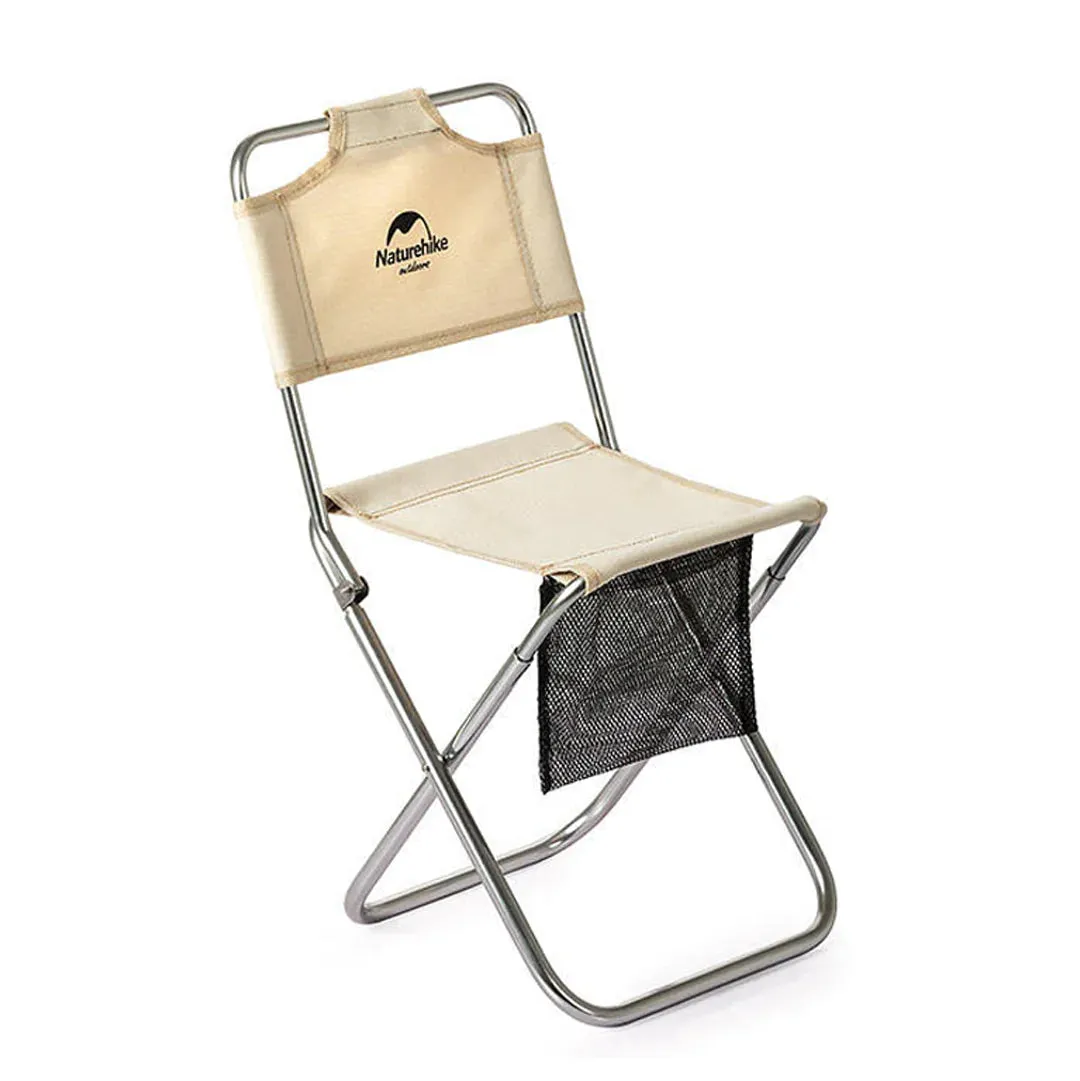 Naturehike Foldable Stool w/ Backrest