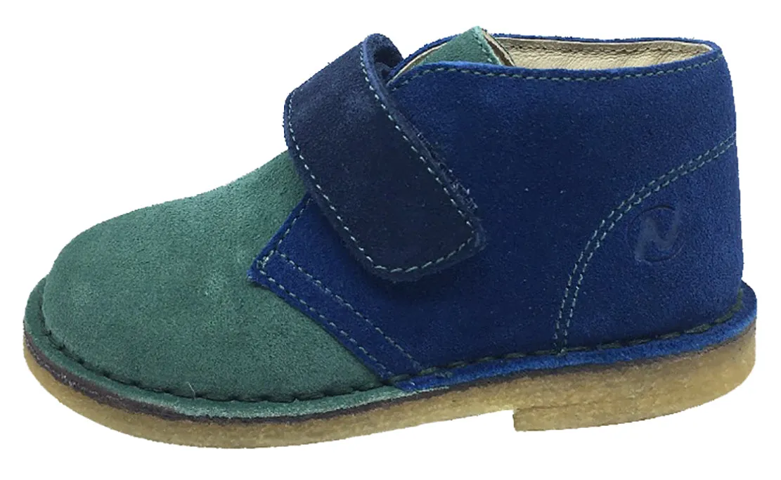 Naturino Boy's and Girl's Chukka Desert Boot, Azzurro-Verdone-Navy