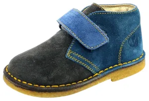 Naturino Boy's Chukka Boots, Antracite-Azzuro-Denim