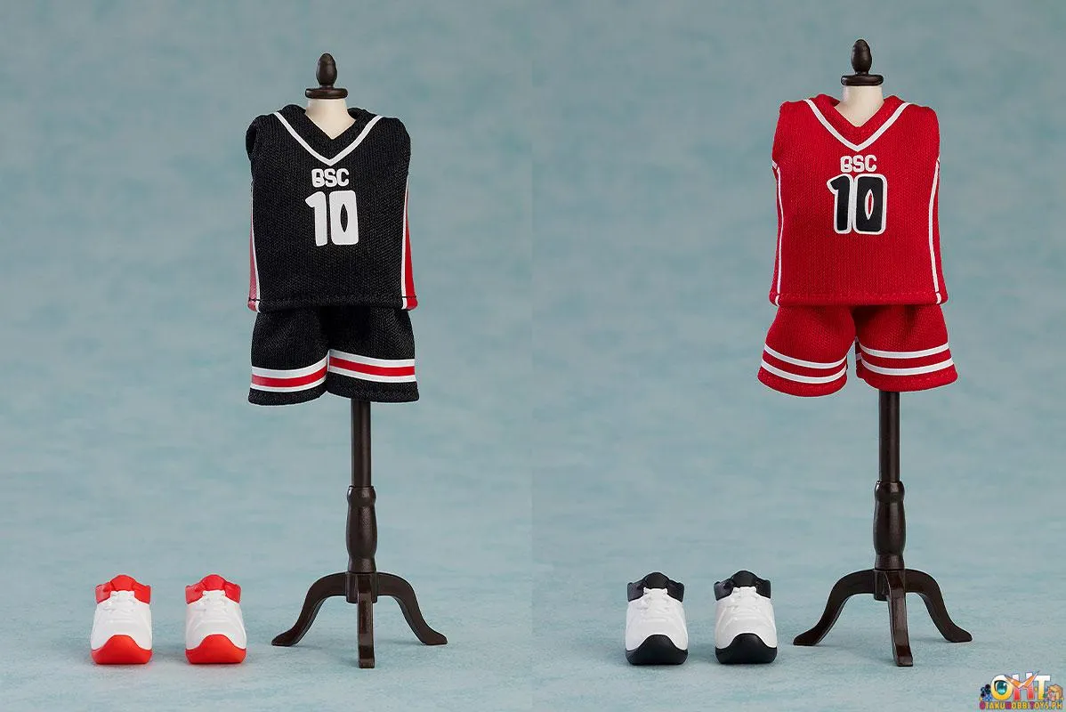 Nendoroid Doll Outfit Set: Basketball Uniform (Black/Red)