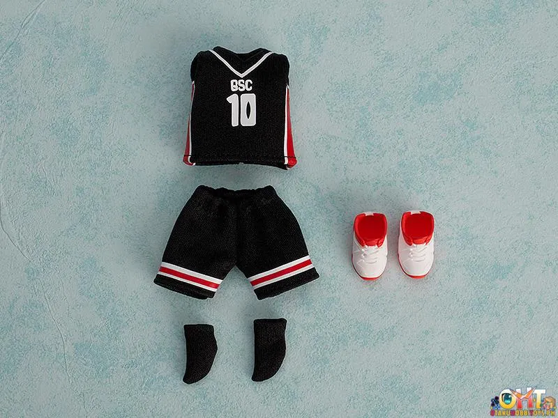 Nendoroid Doll Outfit Set: Basketball Uniform (Black/Red)