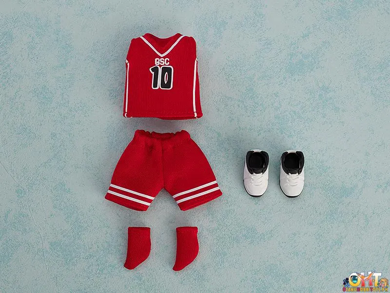 Nendoroid Doll Outfit Set: Basketball Uniform (Black/Red)