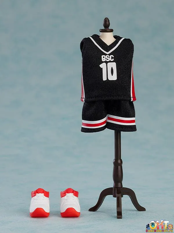 Nendoroid Doll Outfit Set: Basketball Uniform (Black/Red)