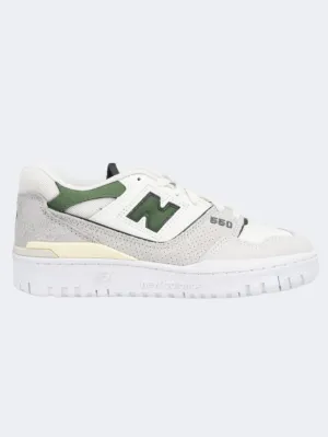 New Balance 550 Women Lifestyle Shoes Sea Salt/Green