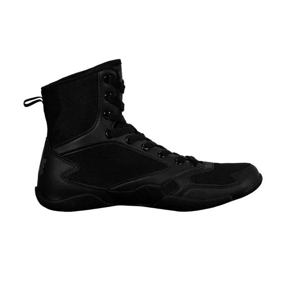 New Title Charged Boxing Shoes Adult Size 13 - All Black