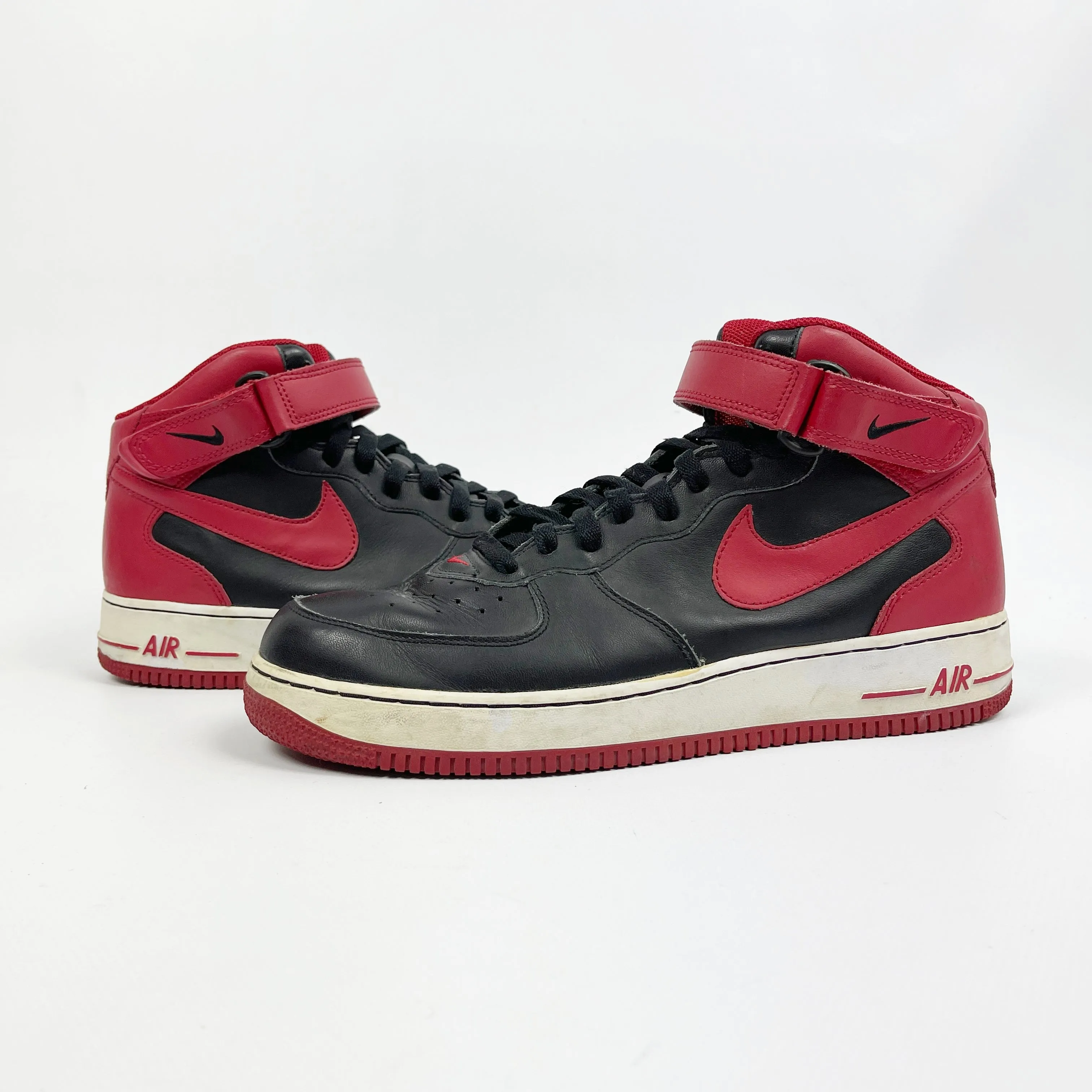 Nike Air Force 1 Mid Black/Varsity Red White 2006