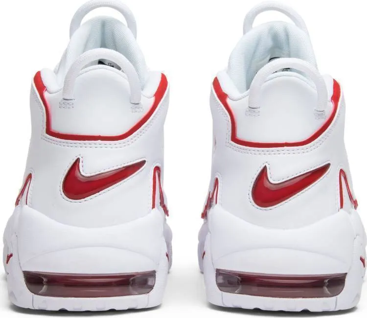 Nike Air More Uptempo 'White Varsity Red' Sneaker Shoes Basketball Men !!! CYBER MONDAY SALE !!!