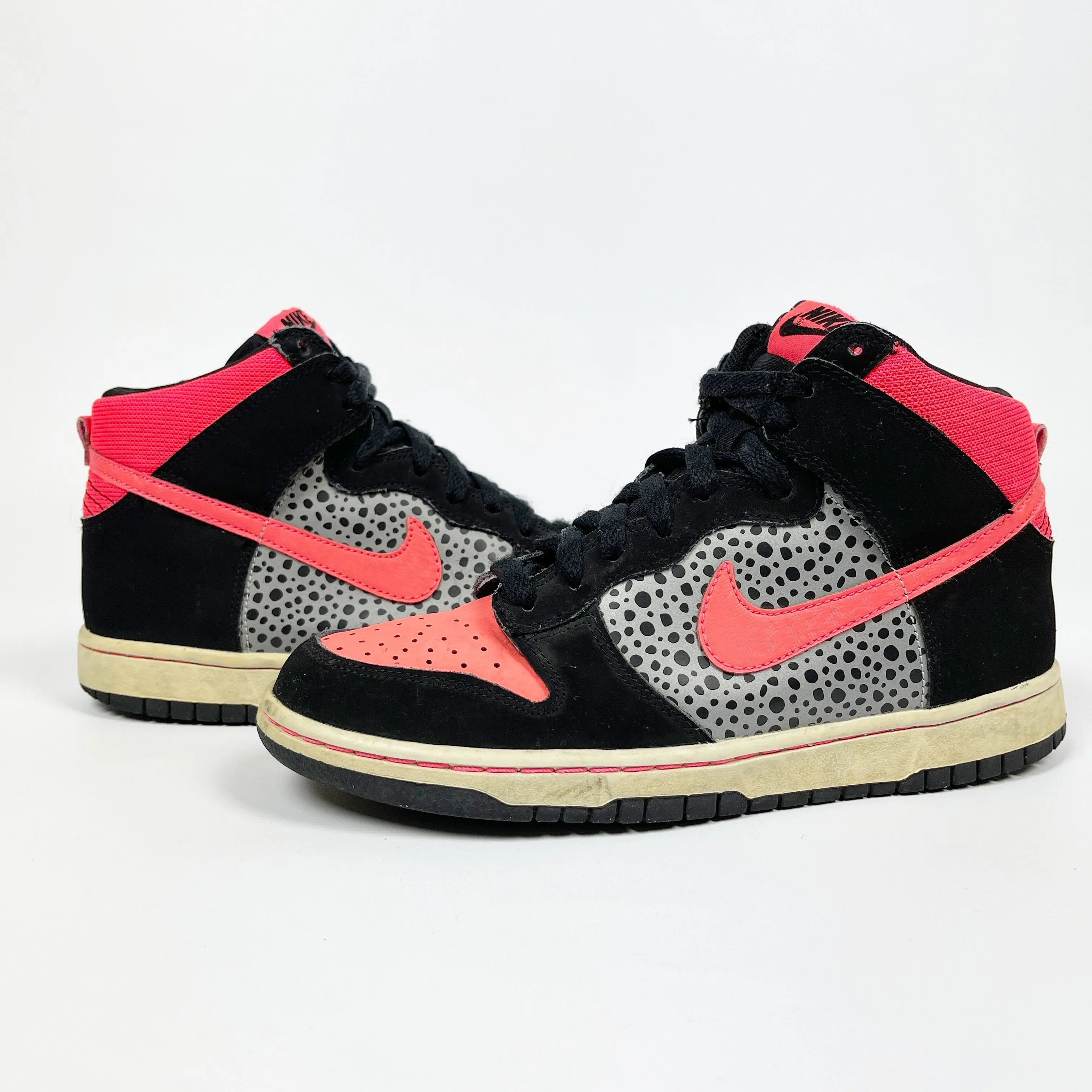 Nike Dunk High Black Atomic Red 2013