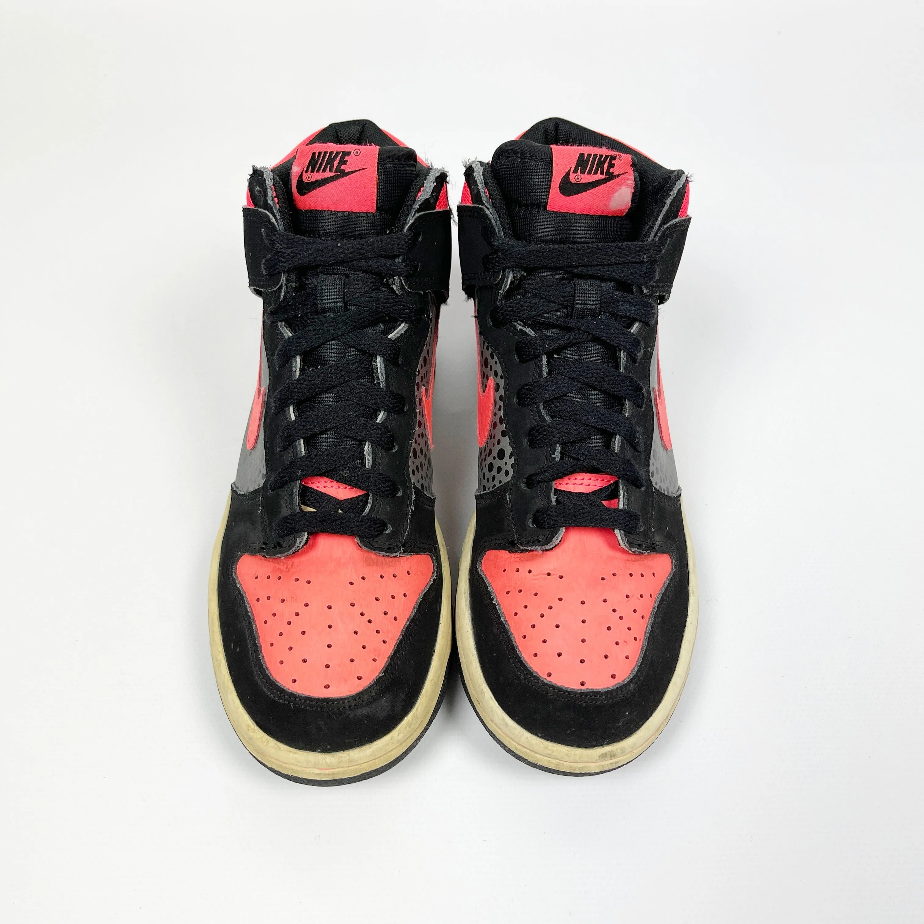 Nike Dunk High Black Atomic Red 2013