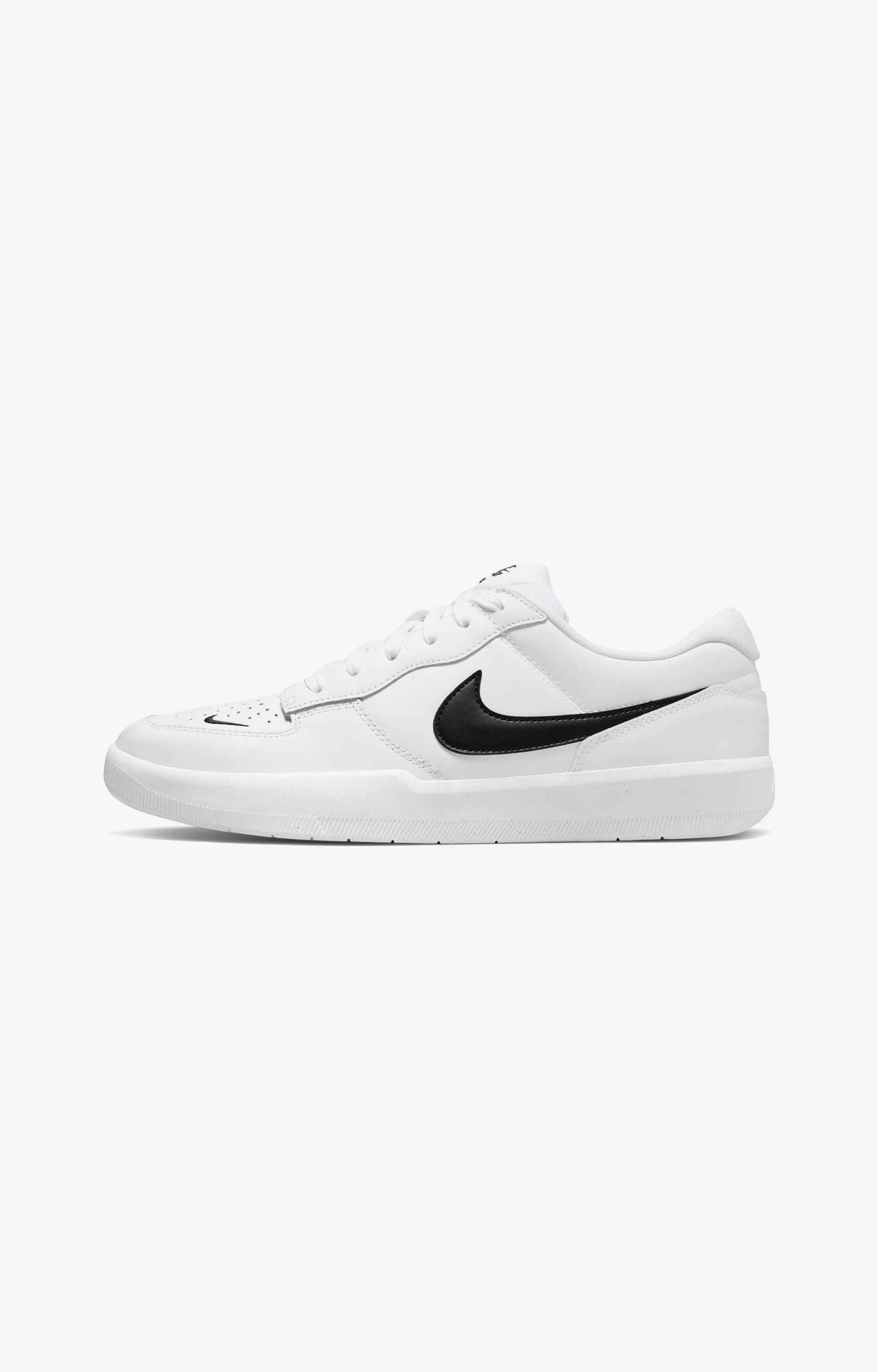 Nike SB Force 58 Premium Shoe, White/Black