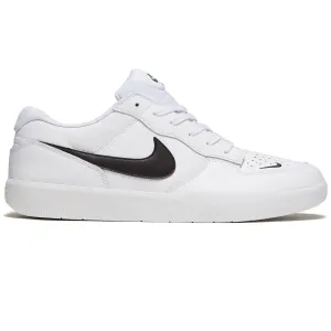 Nike SB Force 58 Premium Shoes - White/Black/White/White