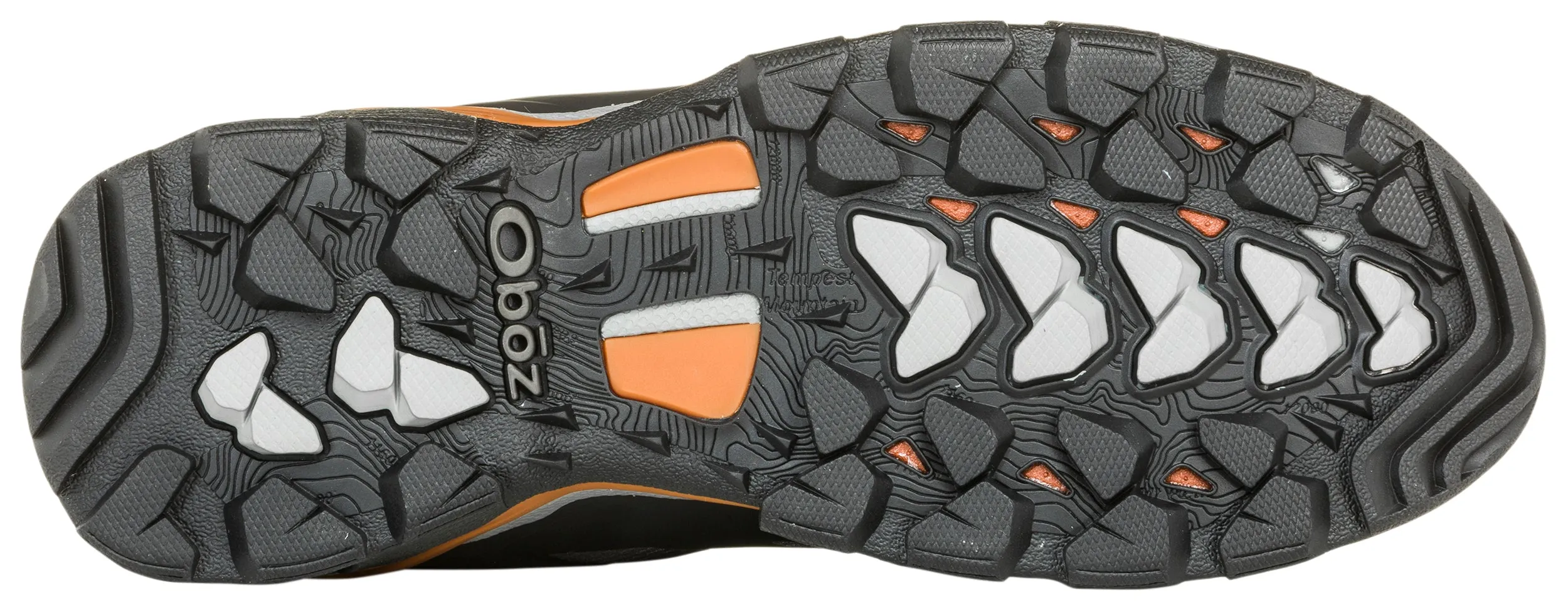 'Oboz' Men's Arete Low BDry WP Hiker - Black / Copper