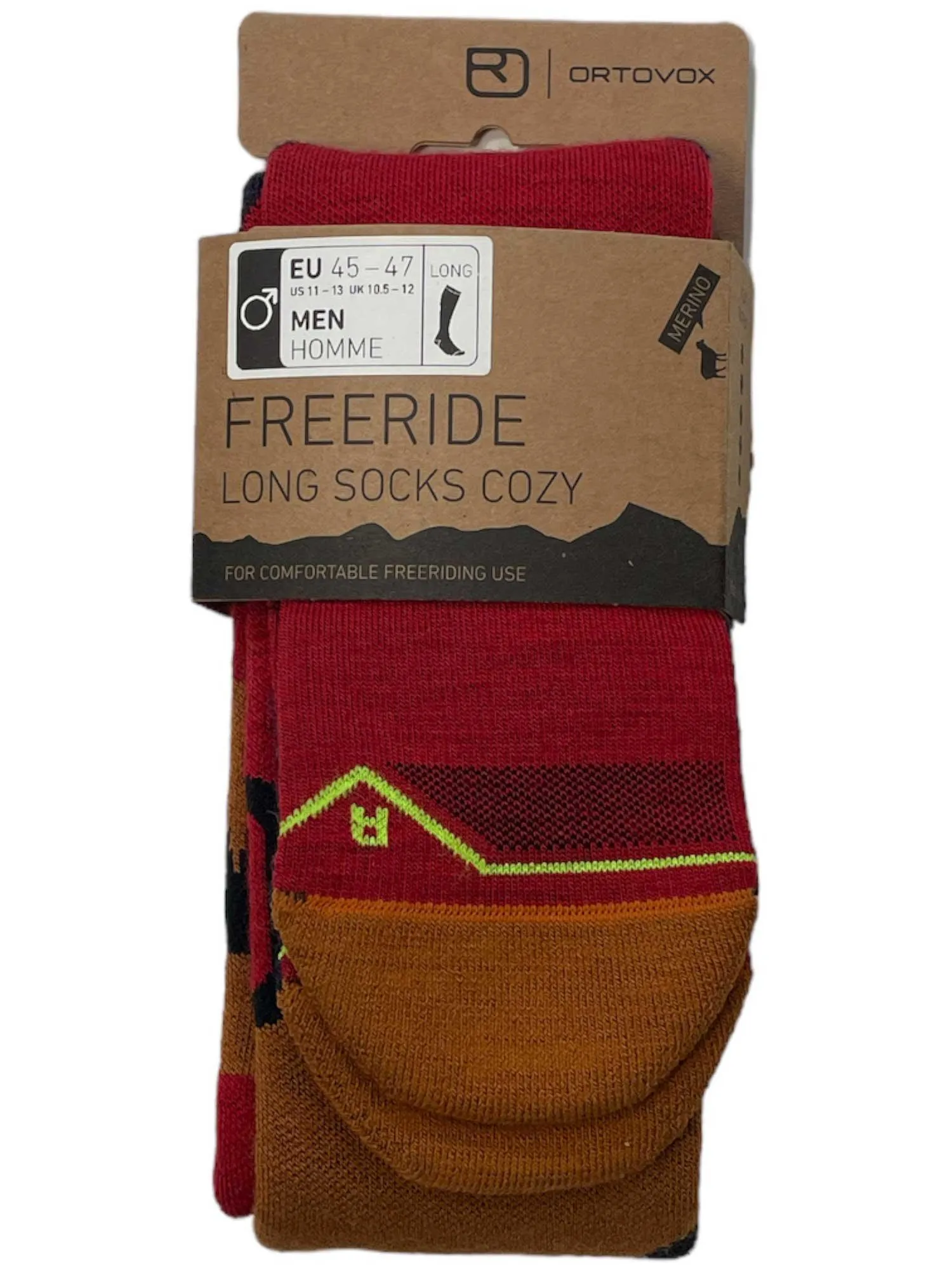 Ortovox Men's Freeride Cozy Long Sock