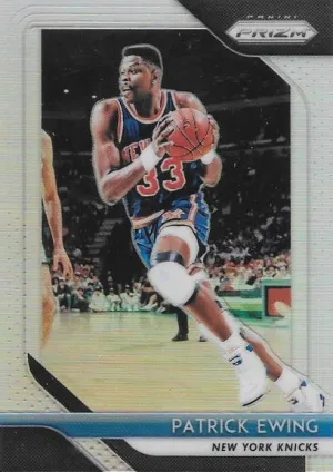 Patrick Ewing, Silver Prizm, 2018-19 Panini Prizm Basketball NBA