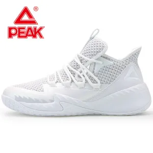 PEAK Basketball Shoes - White/Light Grey