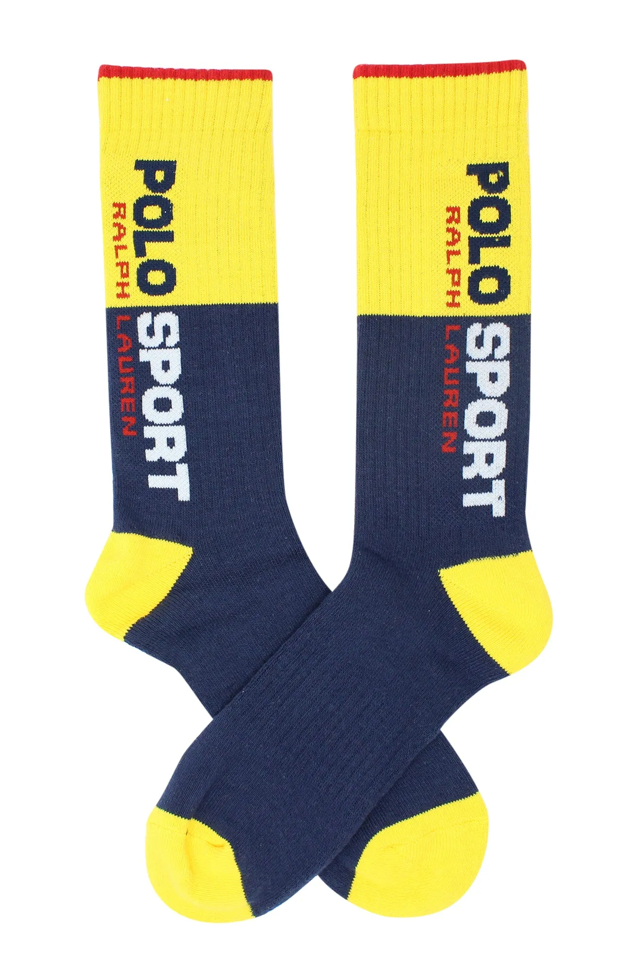 Polo Ralph Lauren Sport Men's Colorblock Athletic Crew Sock