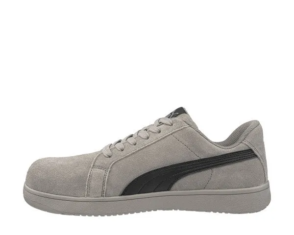 Puma Men's 640315 Iconic Stone Suede Low Composite Safety Metal Free Work Shoes