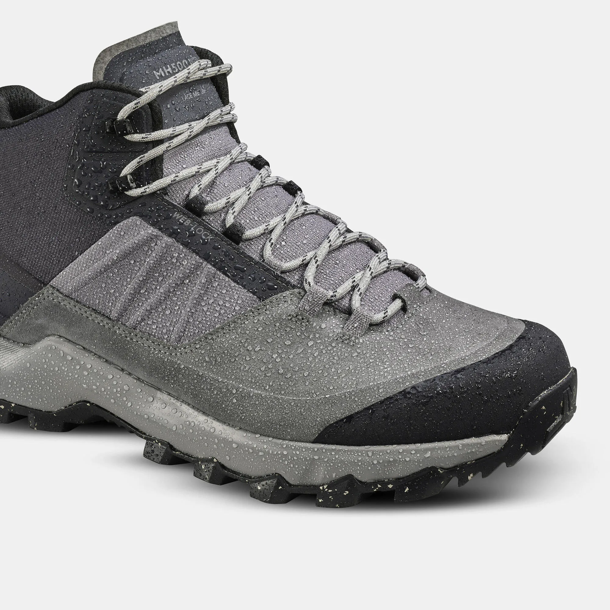 Quechua Men's MH500 Waterproof Mid Hiking Boots