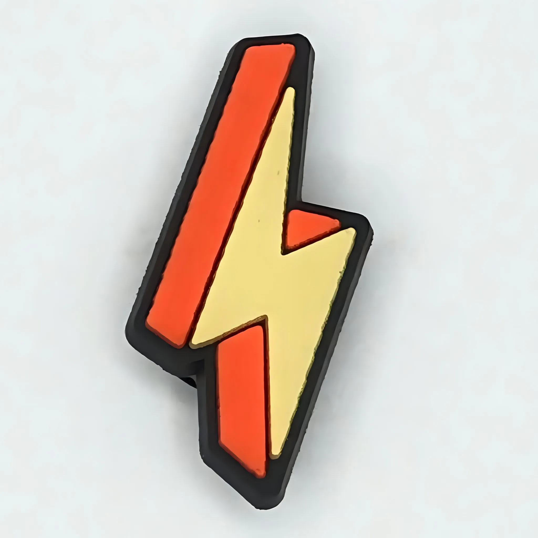 "Thunder Logo Charm ⚡🌩️: Electrifying Style!"