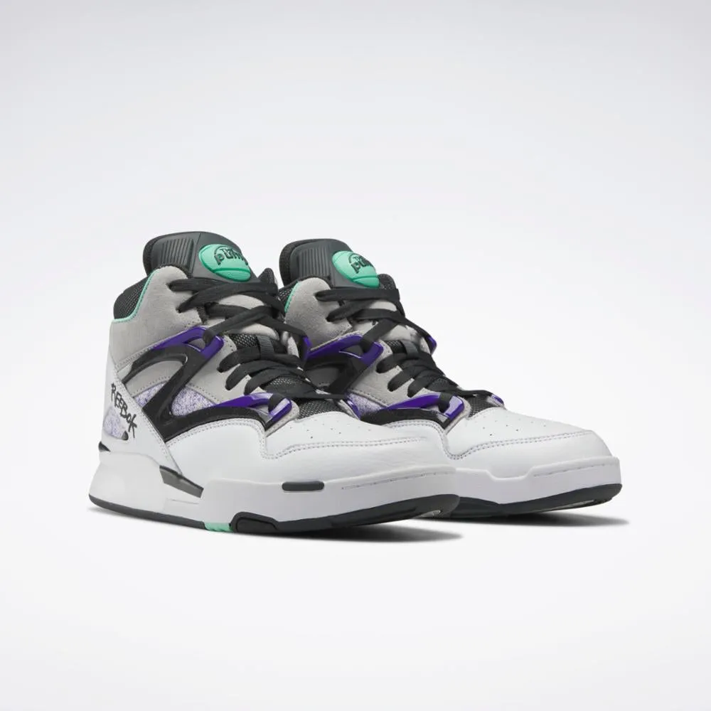 Reebok Footwear Men PUMP OMNI ZONE II FTWWHT/PURGRY/HINMIN