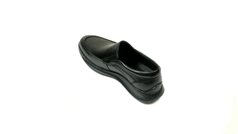 Robbins & Brooks Hinckley Apron Toe Slip-On Black