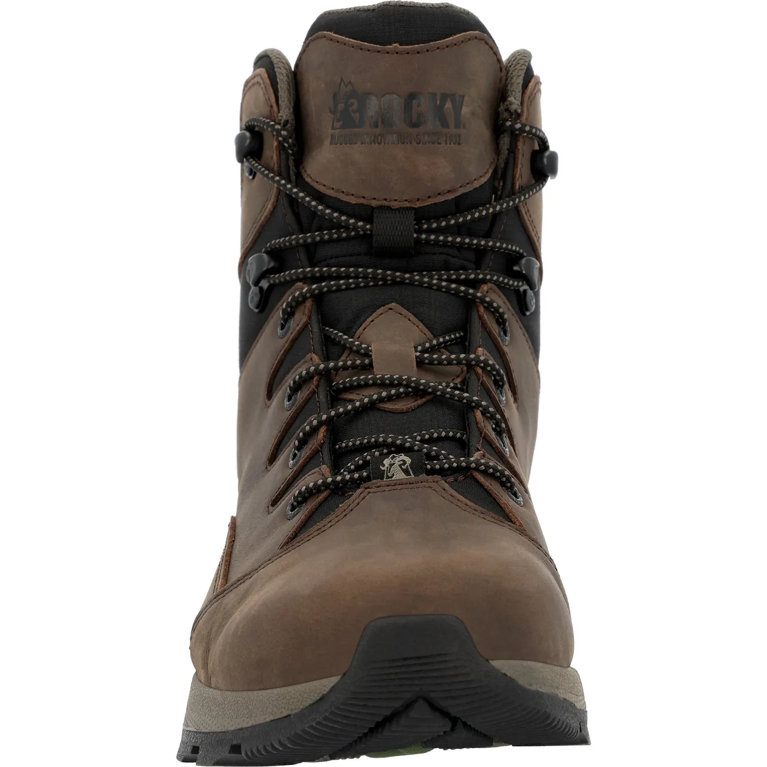 Rocky Mens Trophy Series WP Brown Leather Hiking Boots