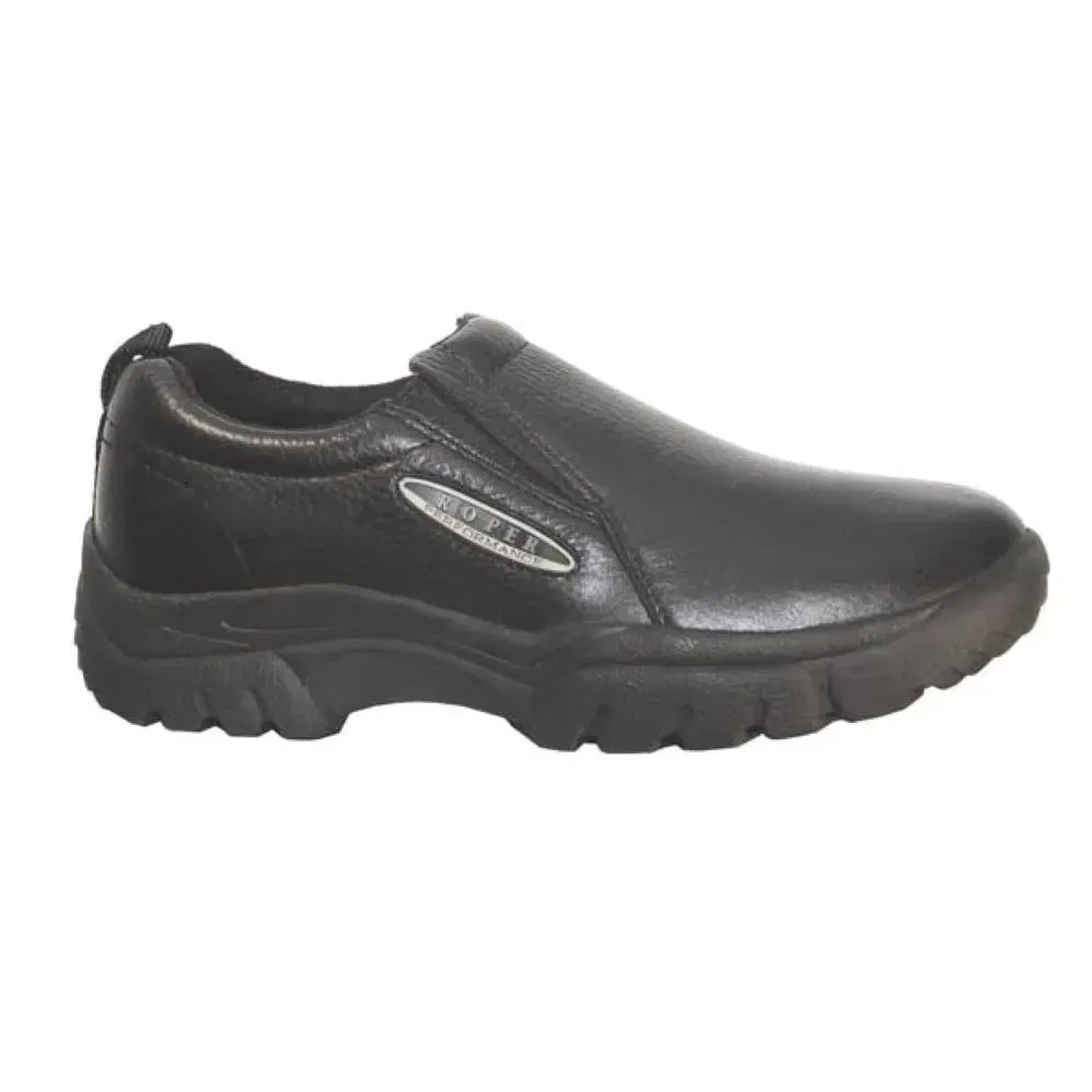 Roper Nova (Black) - Men's Leather Shoe