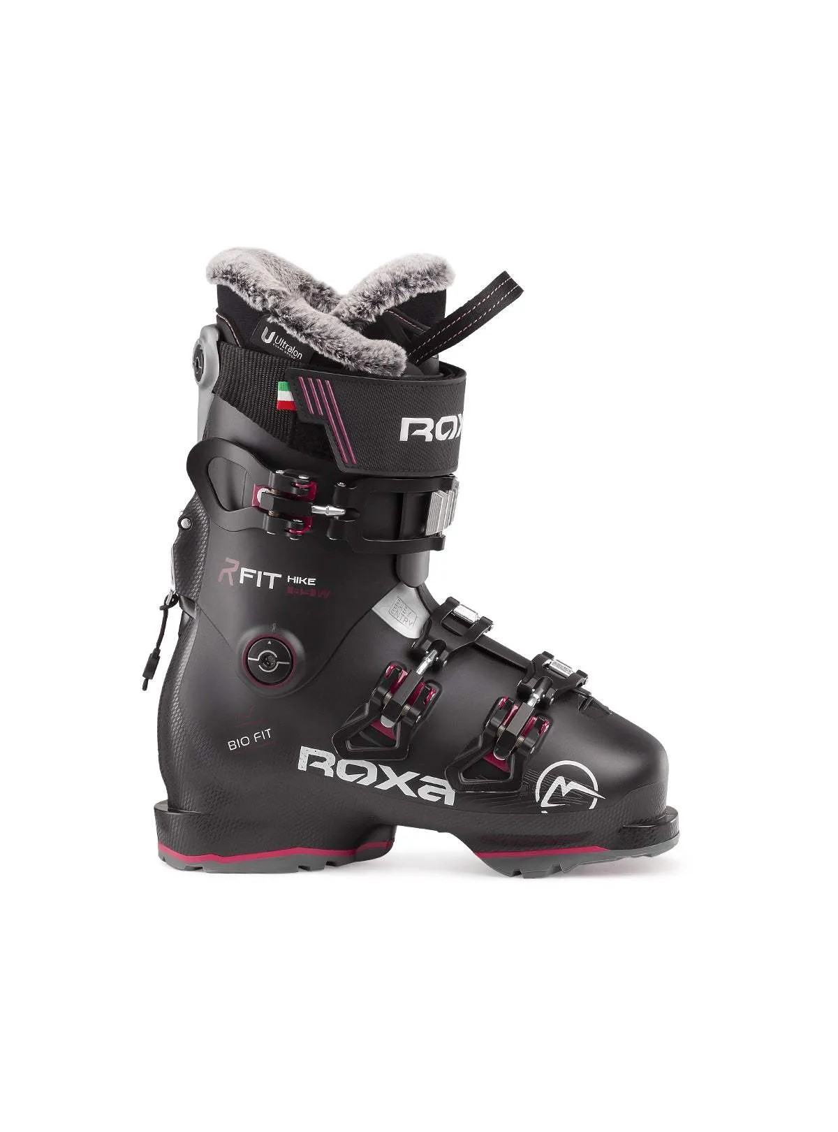 Roxa R-Fit W Hike 85 Women’s Ski Boots 2025 - Black/Plum | Versatile Hiking and Skiing Performance with Comfortable Fit