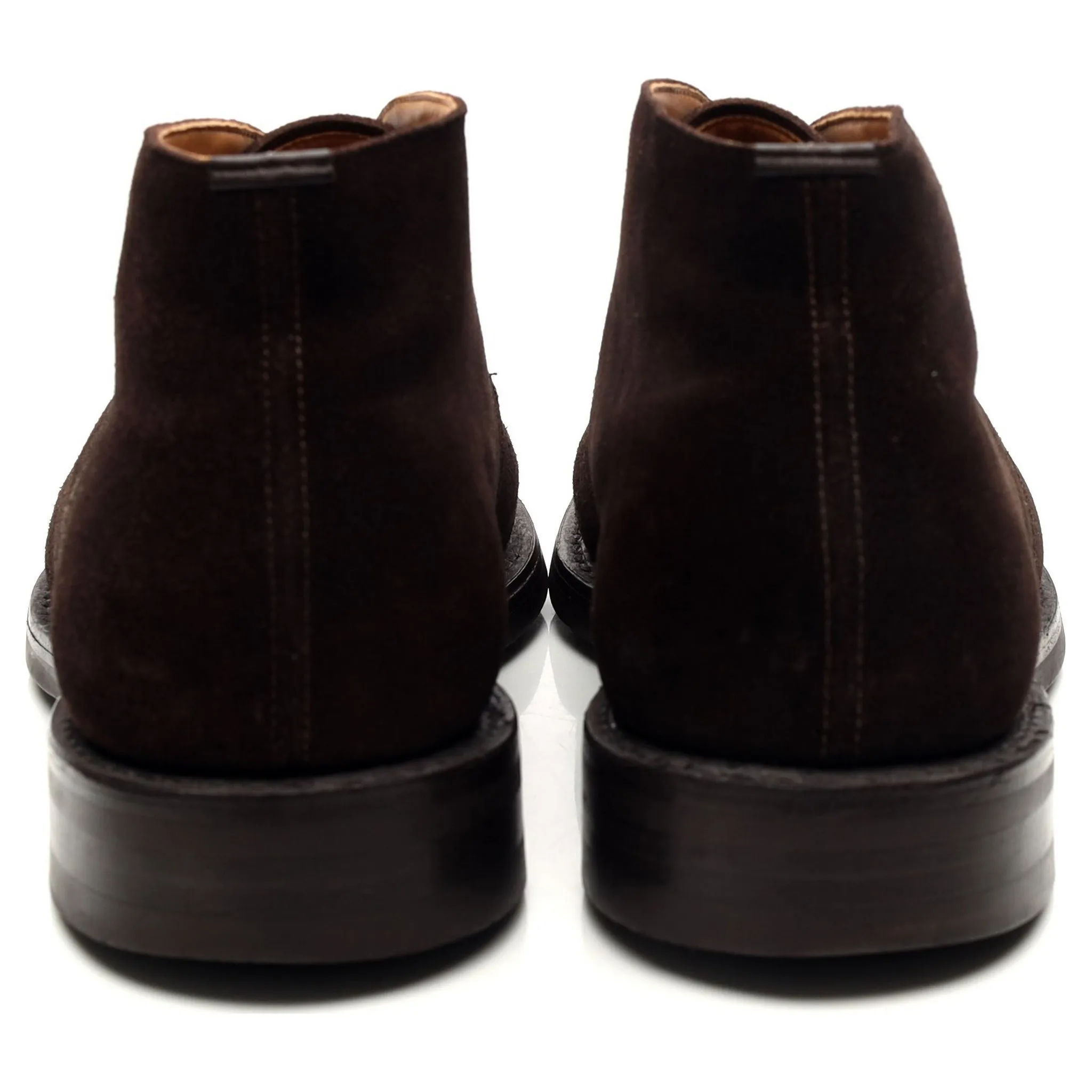 'Ryder 3' Dark Brown Suede Chukka Boots UK 8.5 G