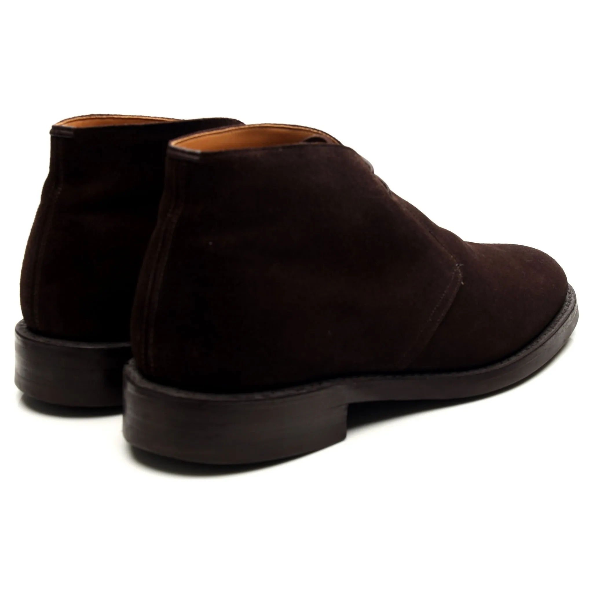 'Ryder 3' Dark Brown Suede Chukka Boots UK 8.5 G