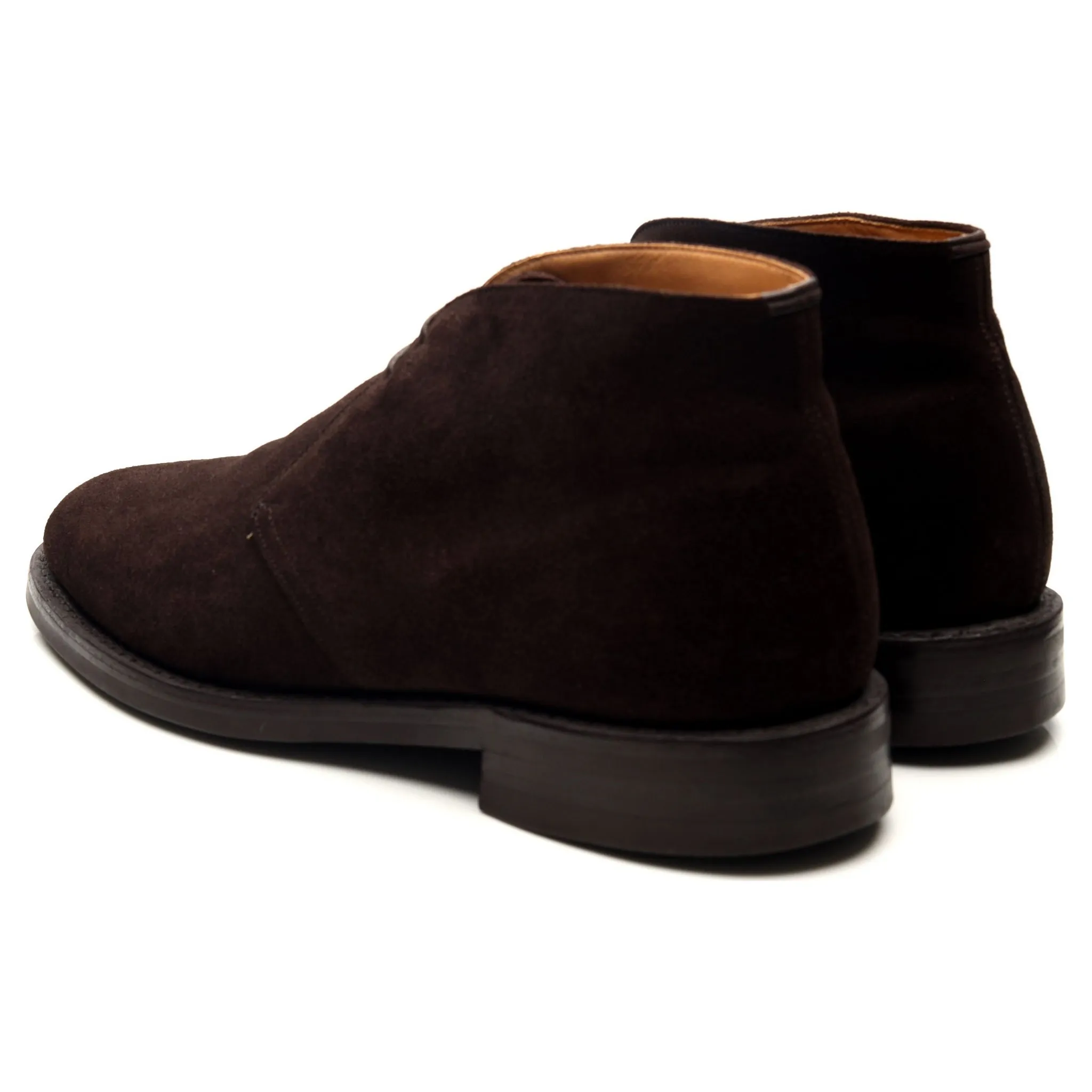 'Ryder 3' Dark Brown Suede Chukka Boots UK 8.5 G