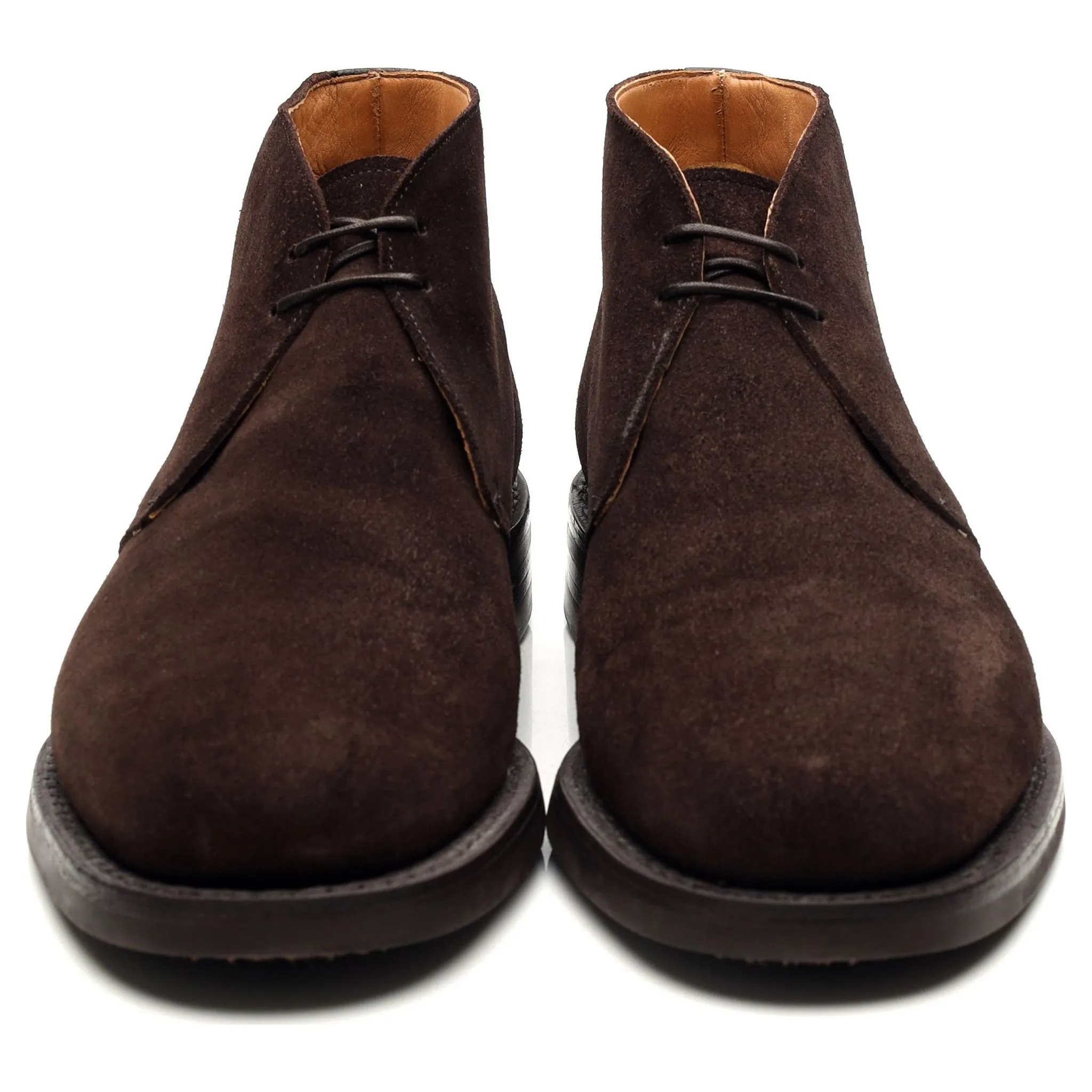 'Ryder 3' Dark Brown Suede Chukka Boots UK 8.5 G