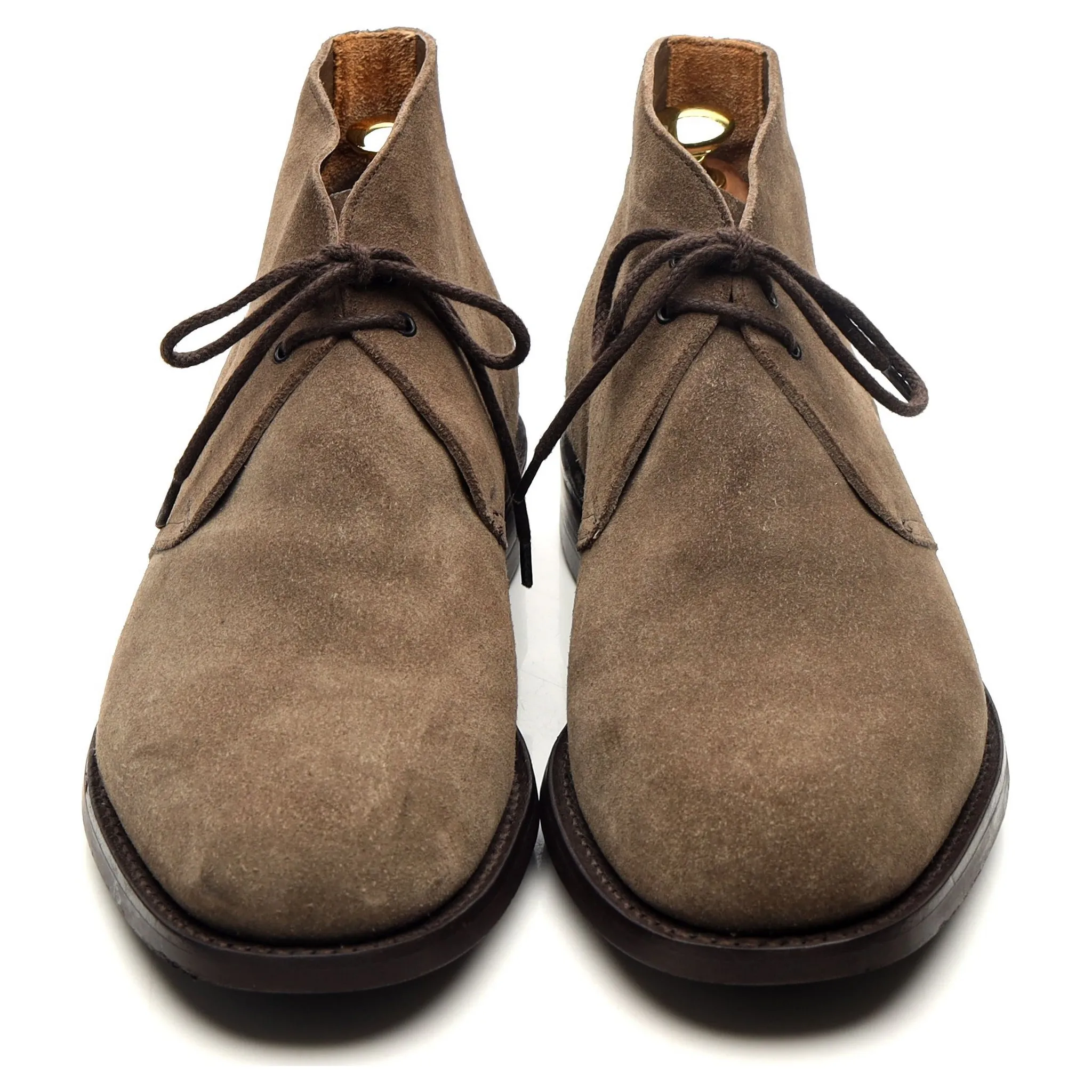 'Sahara' Light Brown Suede Chukka Boots UK 8 G