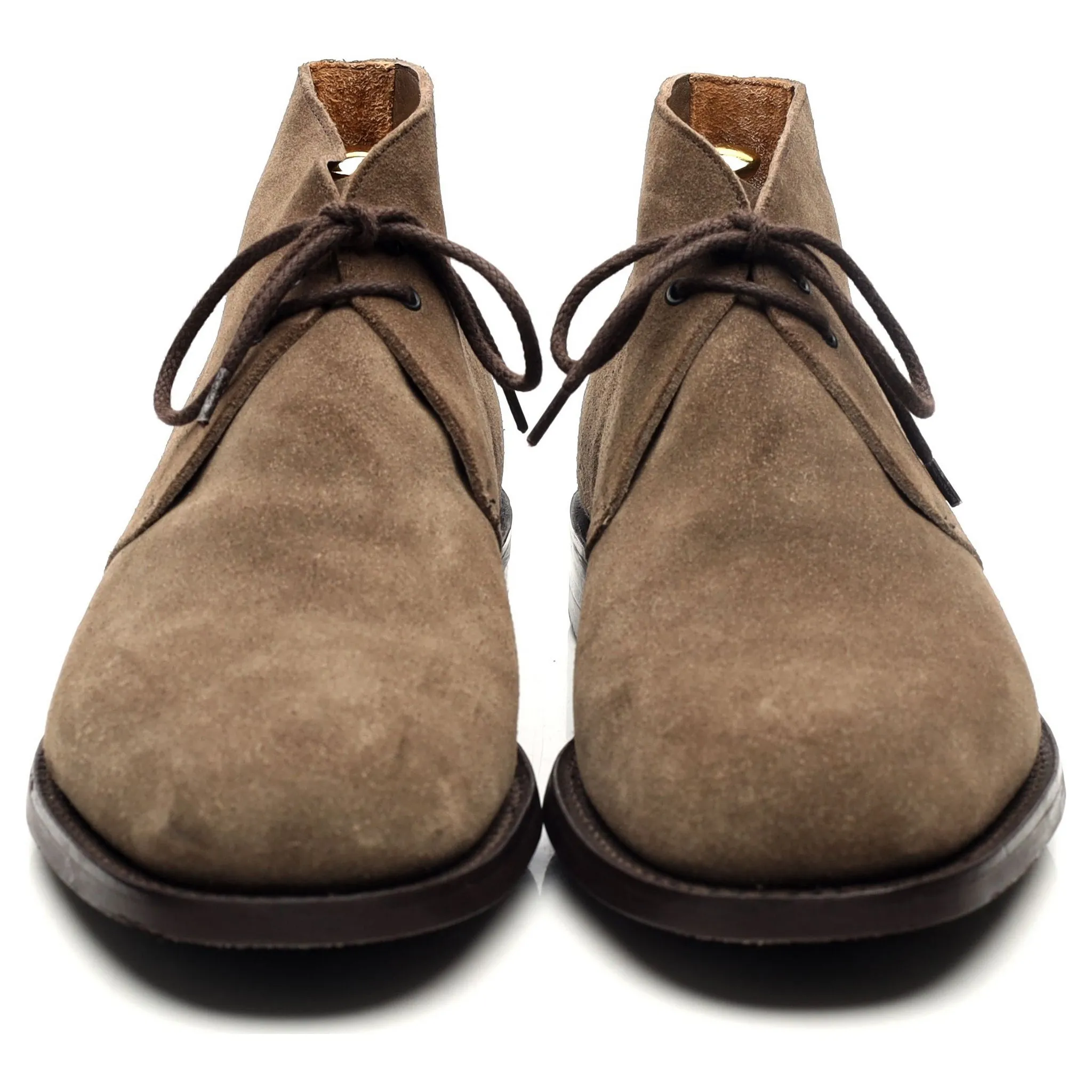 'Sahara' Light Brown Suede Chukka Boots UK 8 G