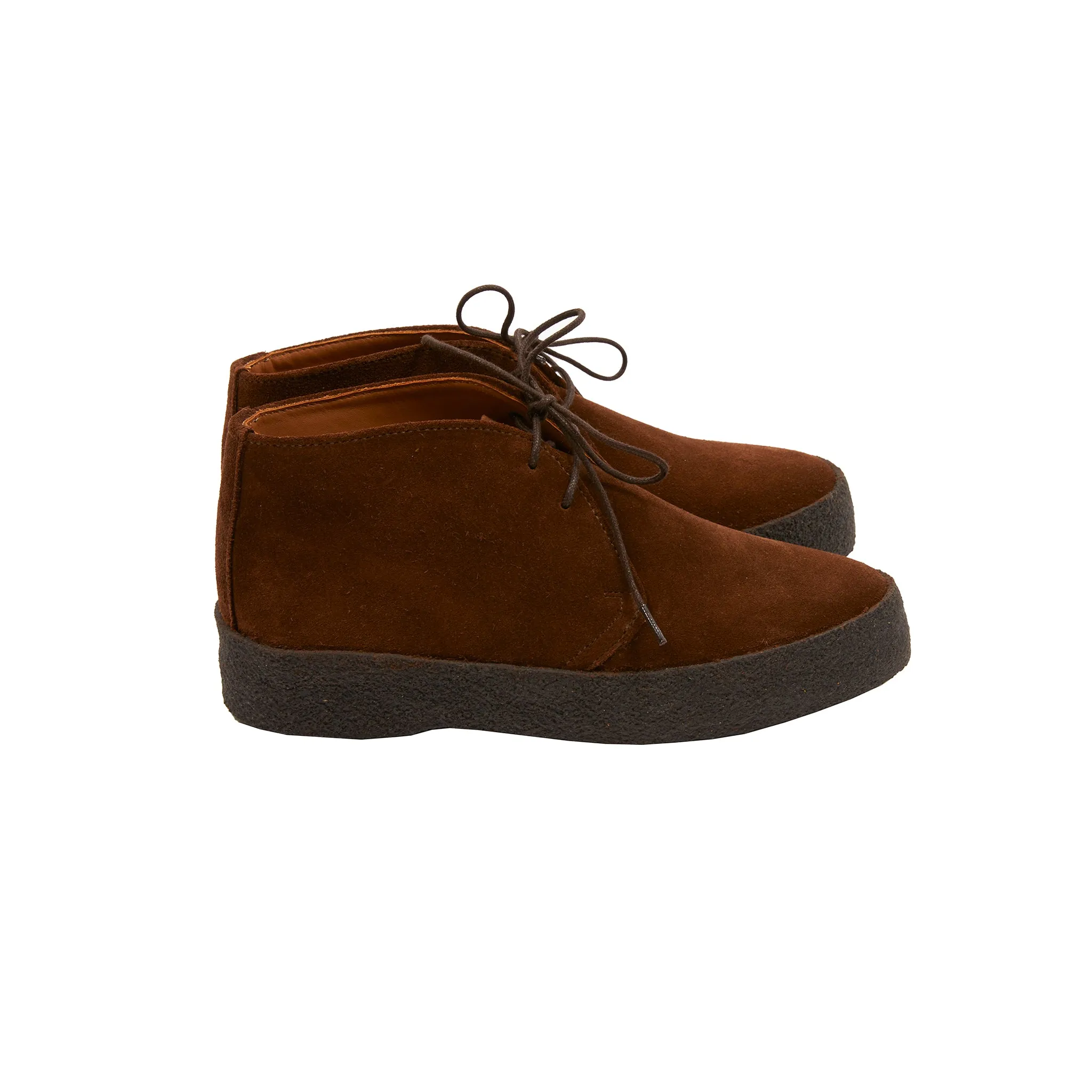 Sanders Women's Hannah Suede Chukka Boot in Polo Snuff