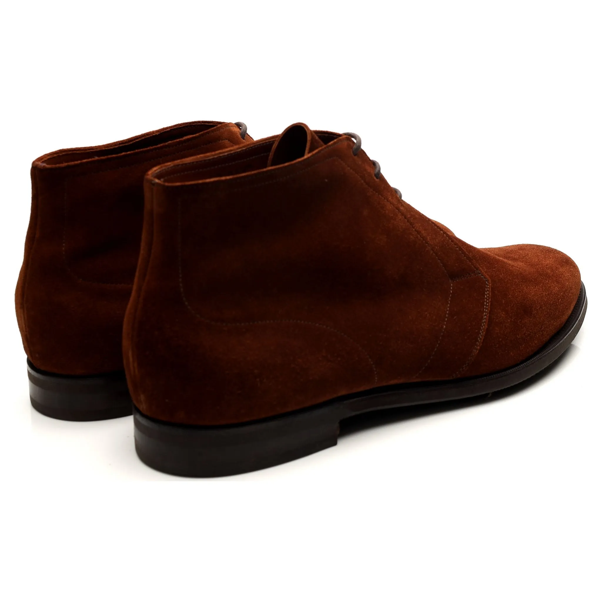 'Shanklin' Snuff Brown Suede Chukka Boots UK 11.5 E