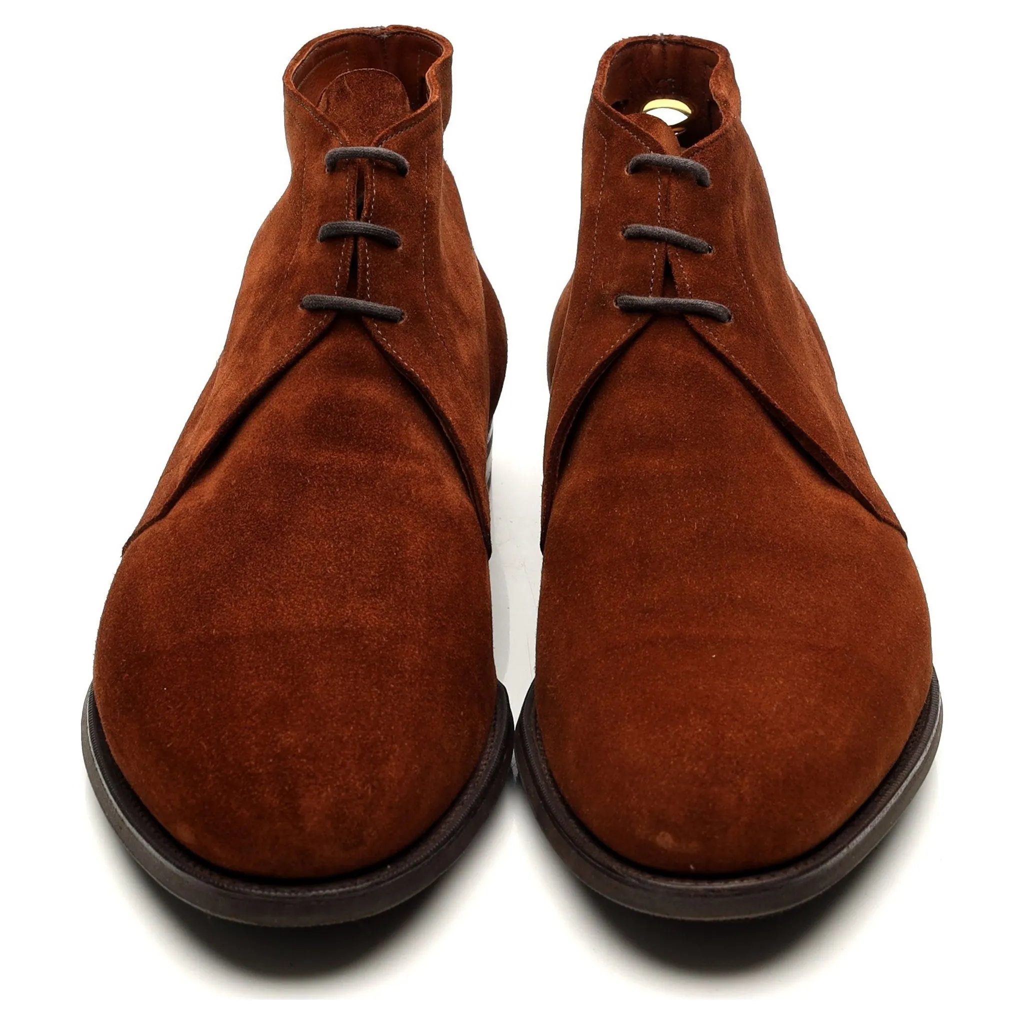 'Shanklin' Snuff Brown Suede Chukka Boots UK 11.5 E