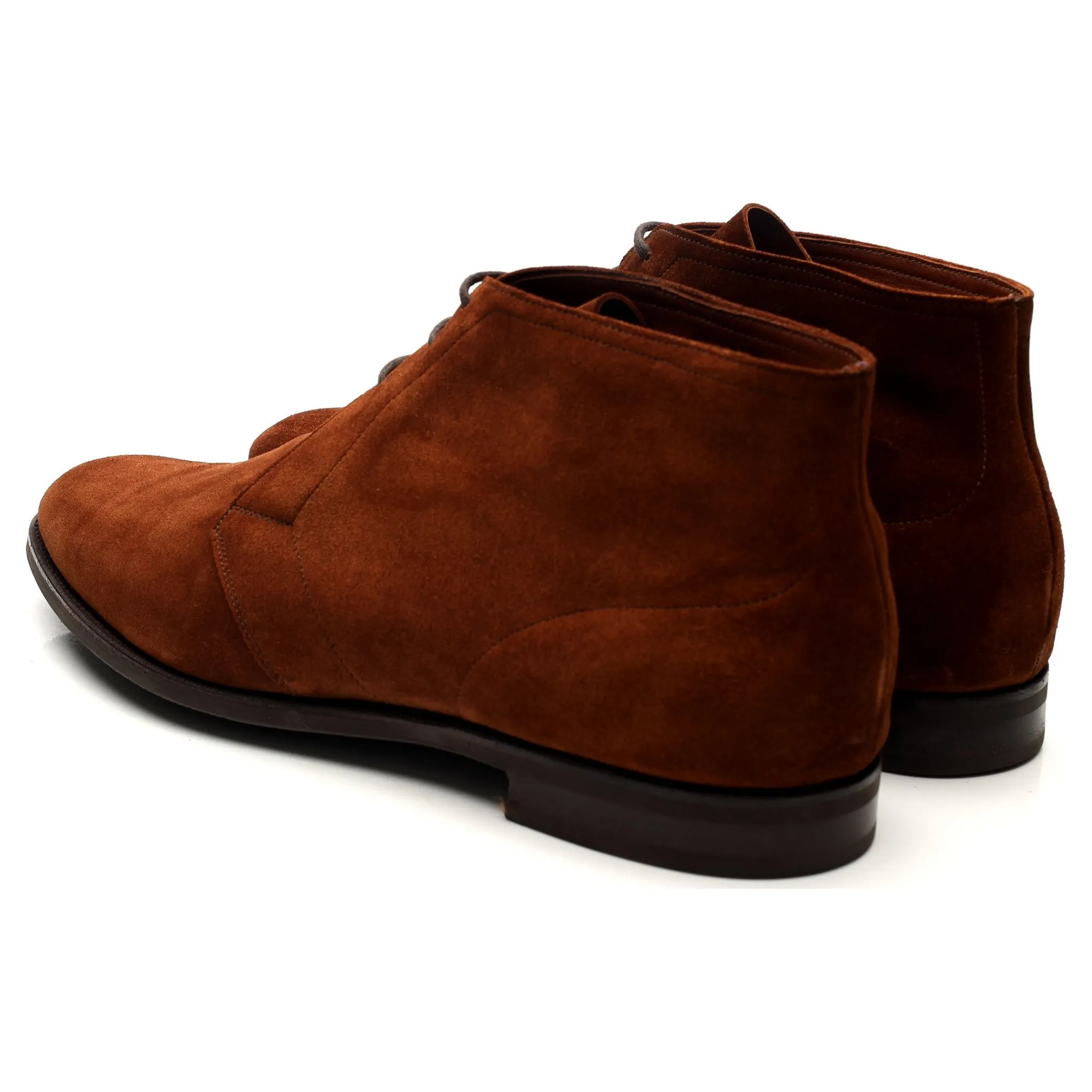 'Shanklin' Snuff Brown Suede Chukka Boots UK 11.5 E