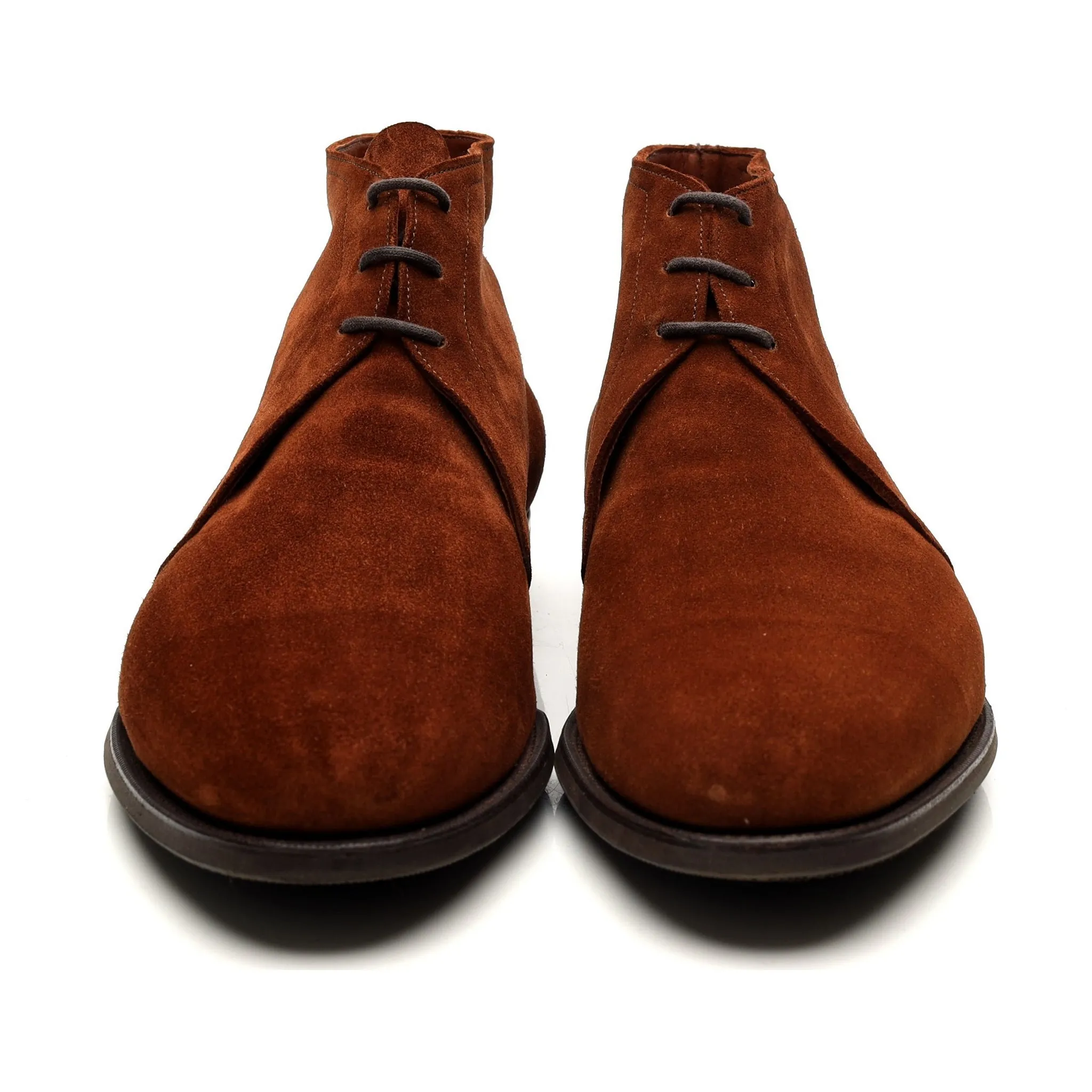 'Shanklin' Snuff Brown Suede Chukka Boots UK 11.5 E