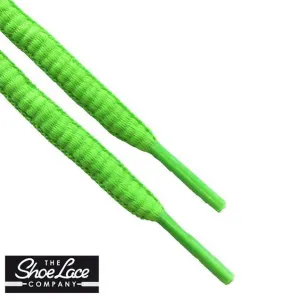 Shoe Lace Company Sports Oval Flo Green