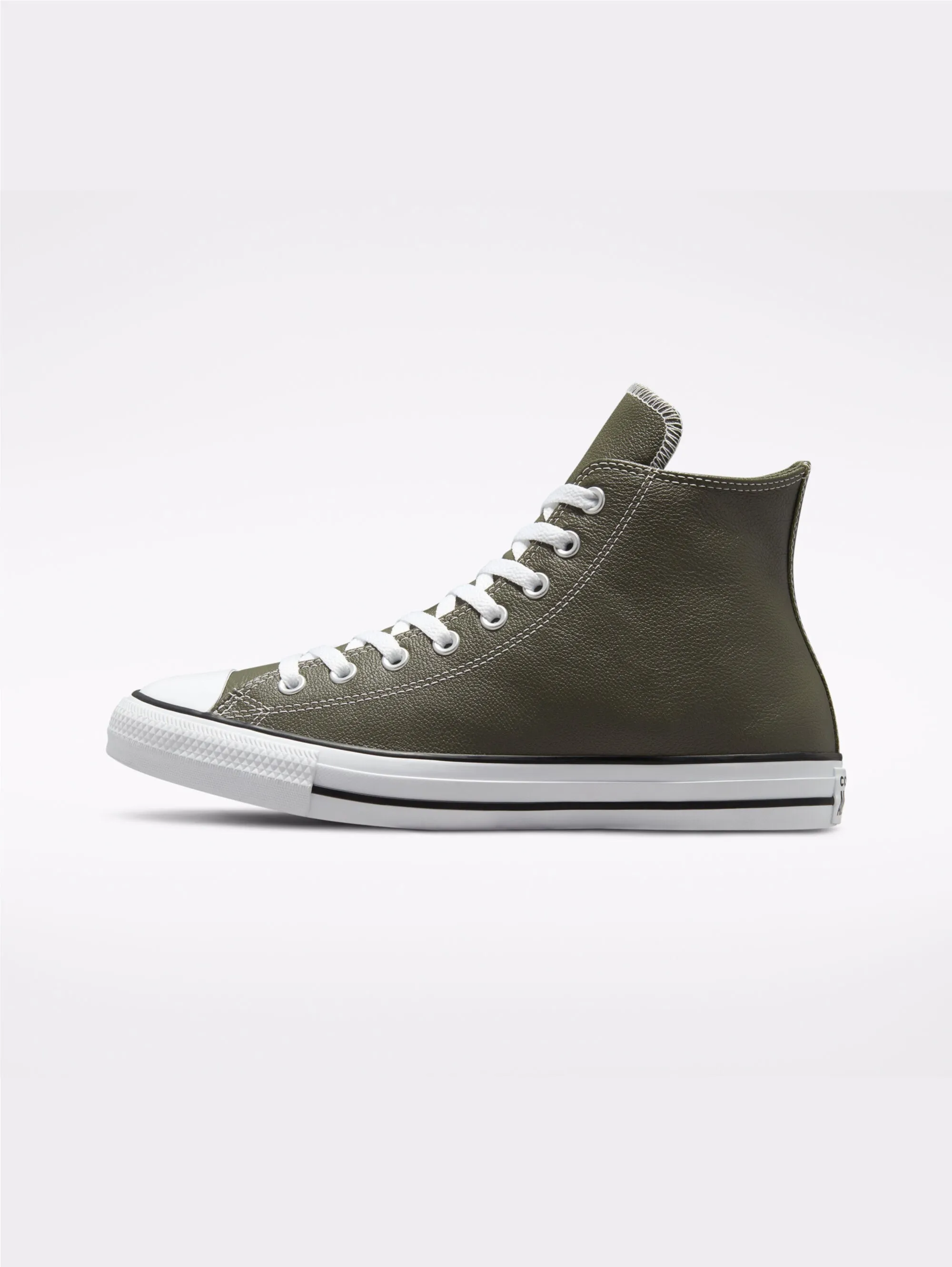 Sneakers in Pelle Martellata Verde