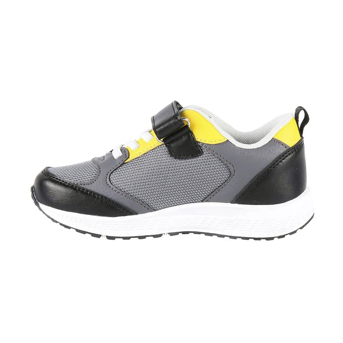 Sports Shoes for Kids Batman Black yellow grey