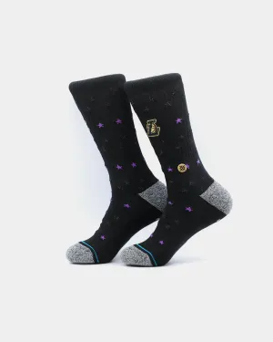 Stance Men's Trophy Los Angeles Lakers Socks Black