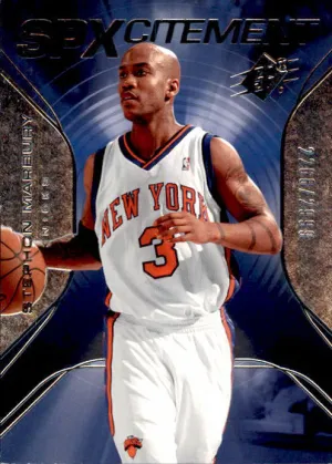 Stephon Marbury, SPXcitement, 2006-07 UD SPx Basketball NBA